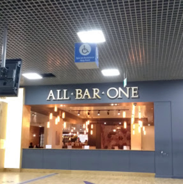All Bar One	South Lounge Terminal 1, Birmingham International, B26 3QJ
