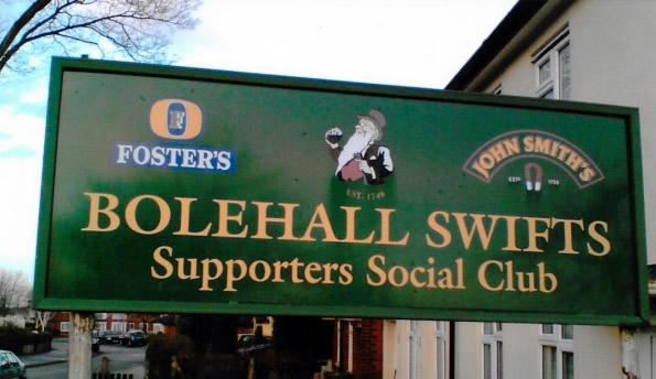 Bolehall Swifts Social Club	62 Rene Road, Bolehall, B77 3NW