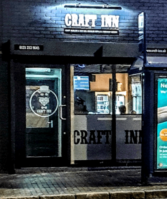 Craft Inn, Unit 6, 166 Warstone Lane, Hockley, B18 6NN