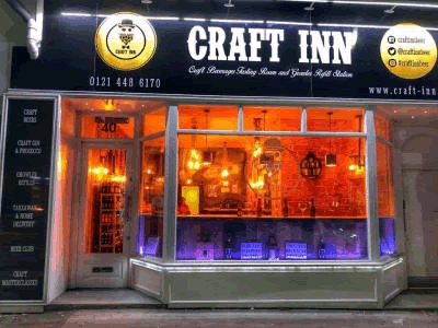 Craft Inn	40 Birmingham Road, Sutton Coldfield, B72 1QQ