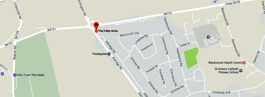 Foley Arms	Foley Road West, Streetly, B74 3NU