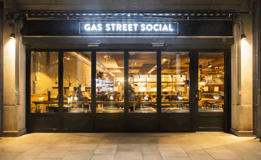 Gas Street Social	166-168 Wharfside Street, Birmingham, B1 1RL