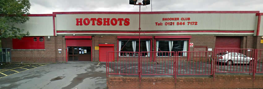 Hot Shots	100 Crosswells Road, Oldbury, B68 8HH 