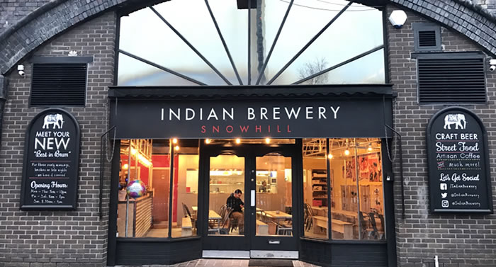 Indian Brewery	Arch 16, Queensway Arches, 214 Livery Street, B3 1EU