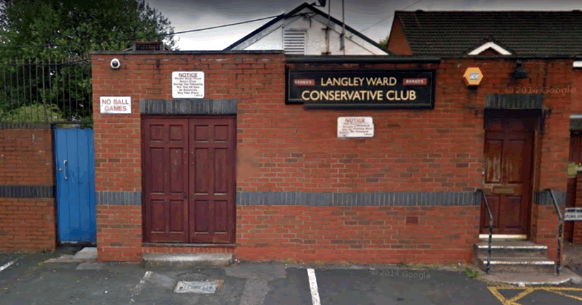 Langley Ward Conservative Club	Ethel Street, Langley, B68 8QY