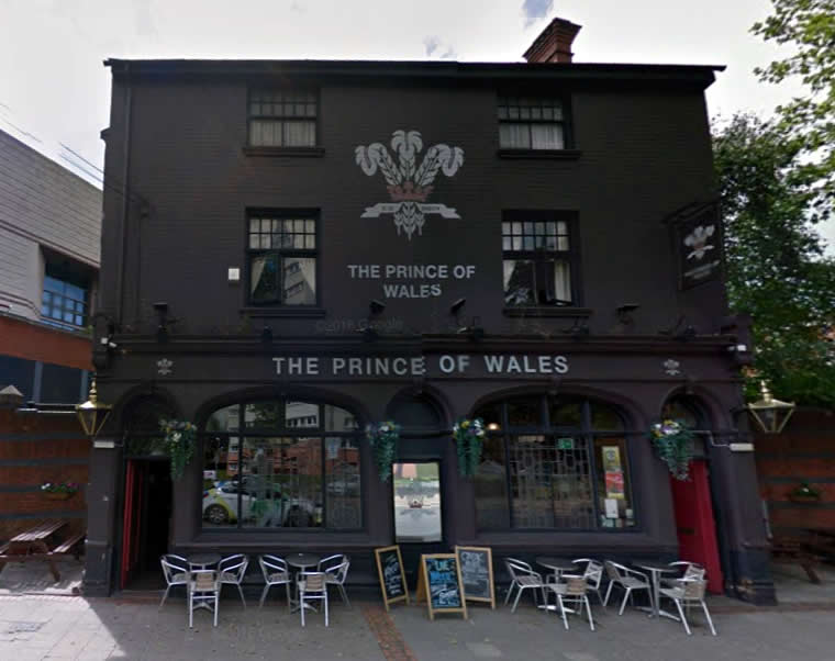 Prince Of Wales	84 Cambridge Street, Birmingham, B1 2NP