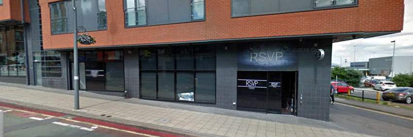 RSVP	Rhapsody Bar 121 Hurst Street, Birmingham, B5 6SE