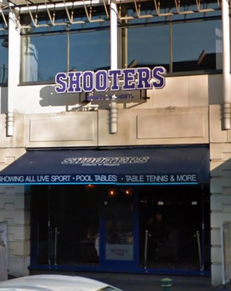 Shooters Bar	195 Broad Street, Birmingham, B15 1AY