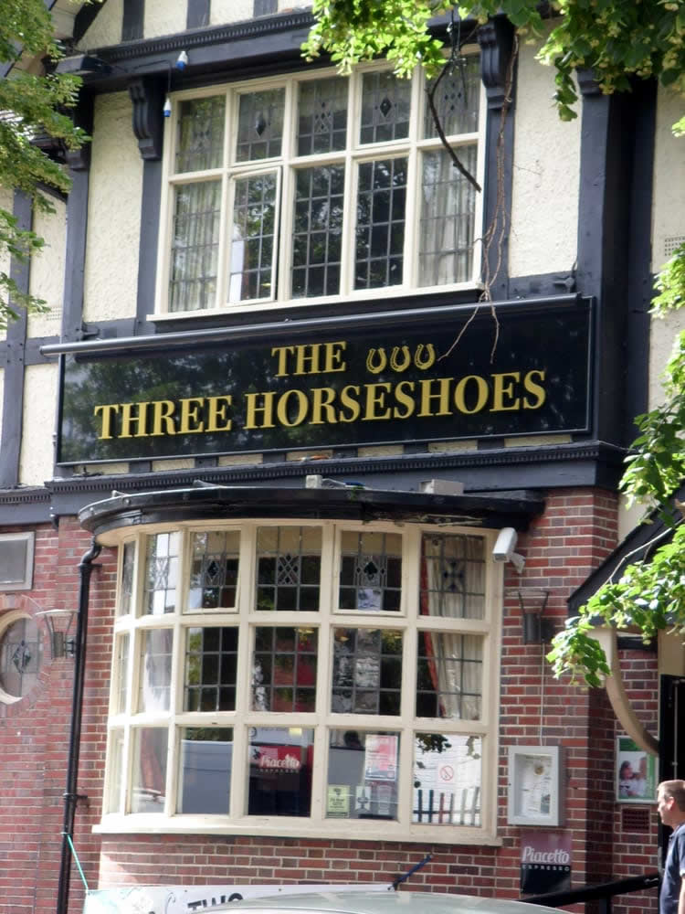 Three Horseshoes	1273 Pershore Road, Stirchley, B30 2YT	