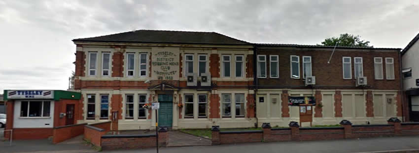 Tyseley Working Mens Club	573 Warwick Road, Tyseley, B11 2EX