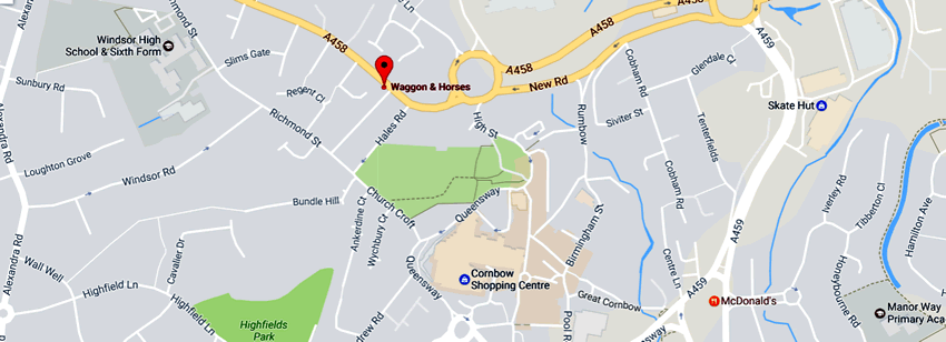 Waggon & Horses	21 Stourbridge Road, Halesowen, B63 3TU