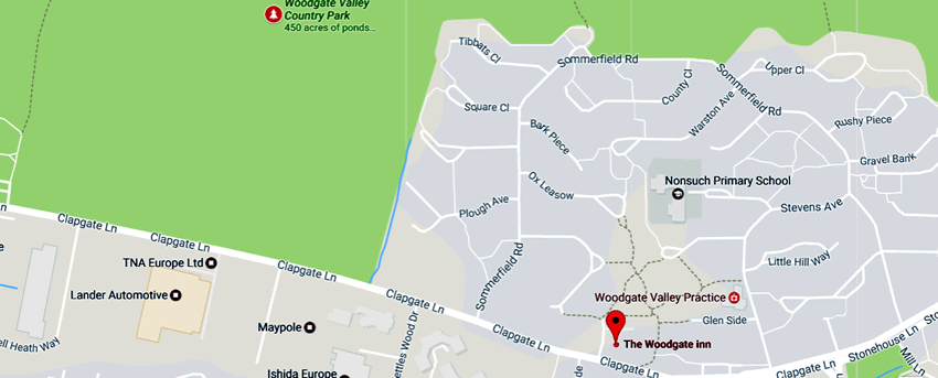 Woodgate Inn	Illeybrook Square, 96 Clapgate Lane, Woodgate Valley, B32 3DD
