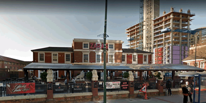 Zara's Bar Broad Street, Birmingham,  B1 1AU